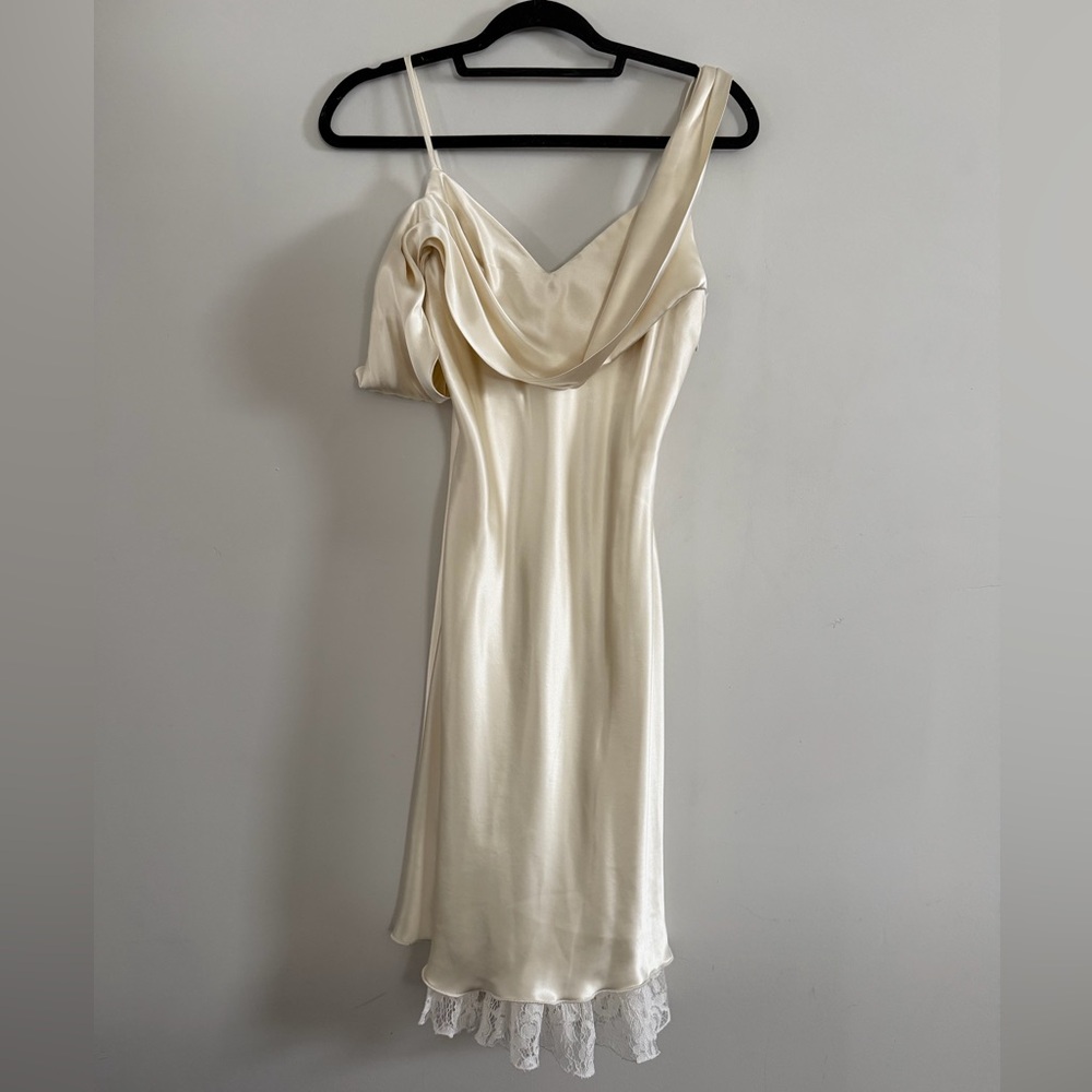 REFORMATION - 100% Silk Rhonda Dress in Midi Length